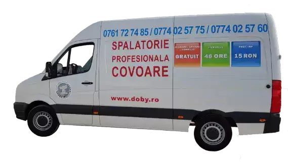 Sofer curier, Doby spalatorie covoare sector 4,